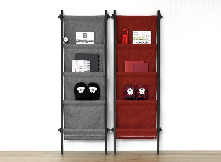 RE:BOOK Storage Unit From Fabric And Wood