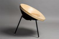 04 Sagano chair with a black finish