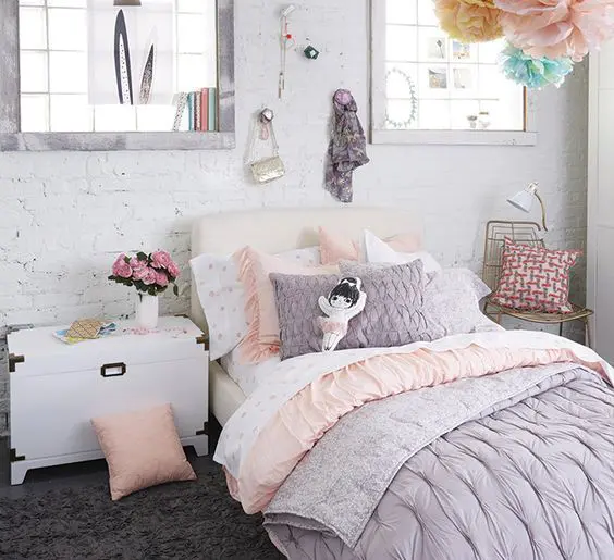 sweet pastel bedding set