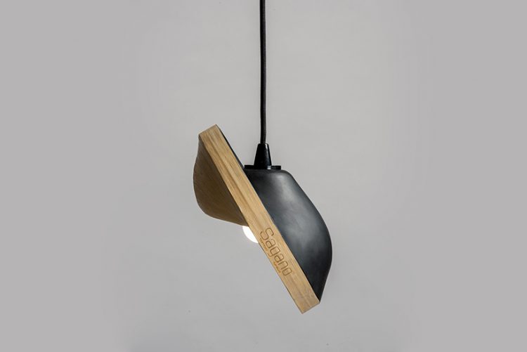 Sagano bamboo lamp is available in various shapes