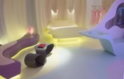 Corian Futuristic Bedroom By Karim Rashid