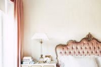 11 sophisticated tufted blush headboard