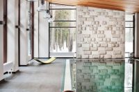 12 amazing modern indoor swimming pool with a tiled deck