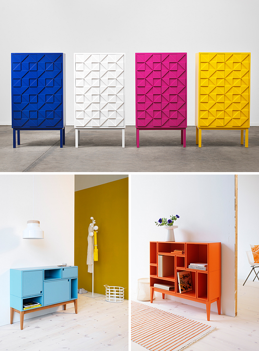 Sideboards Of Bright Juicy Colors
