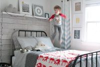 13 graphic print black and white bedding