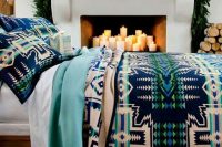 14 natural bedspread and pillows
