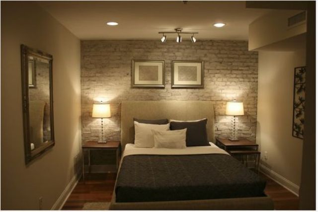 nightstand lamps for a basement bedroom