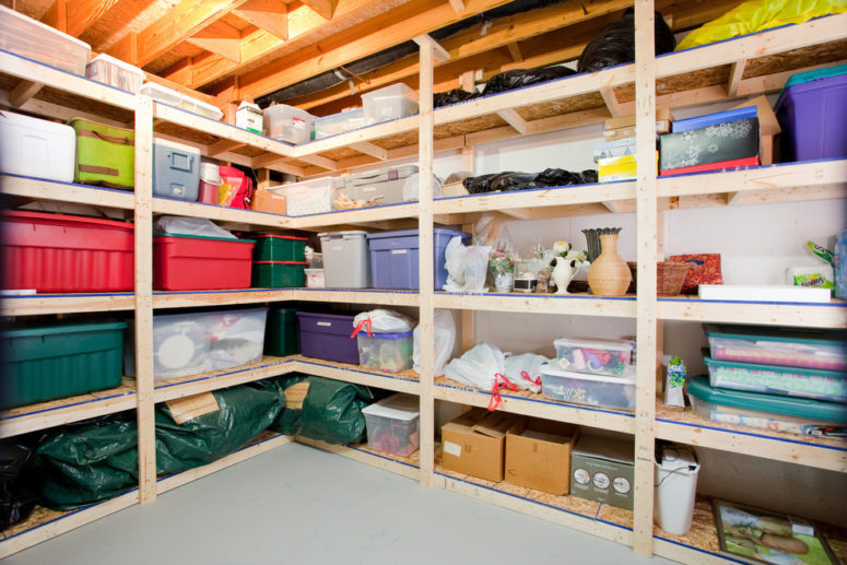 The basement storage solution should occupy its every corner.  (Case Design/Remodeling of Indianapolis)