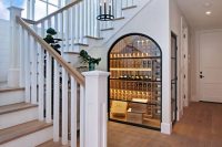 16 wine storage under the stairs