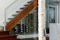 18 wine cellar under a staircase