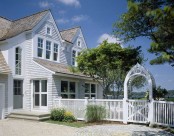 19th Century House Renovated Into American Shingle Style Cottage