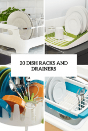 20 DISH RACKS AND DRAINERS COVER