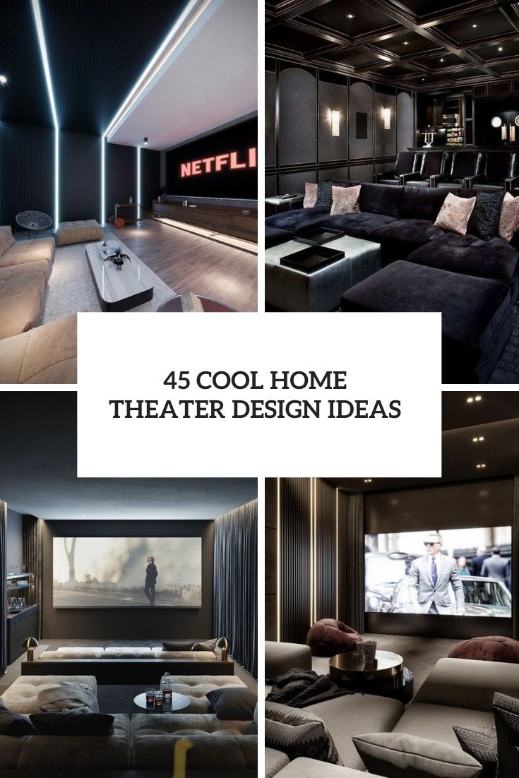 cool home theater design ideas