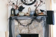 50 great halloween mantel decorating ideas