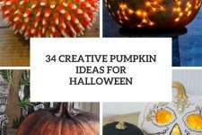 34 creative pumpkin ideas for halloween cover