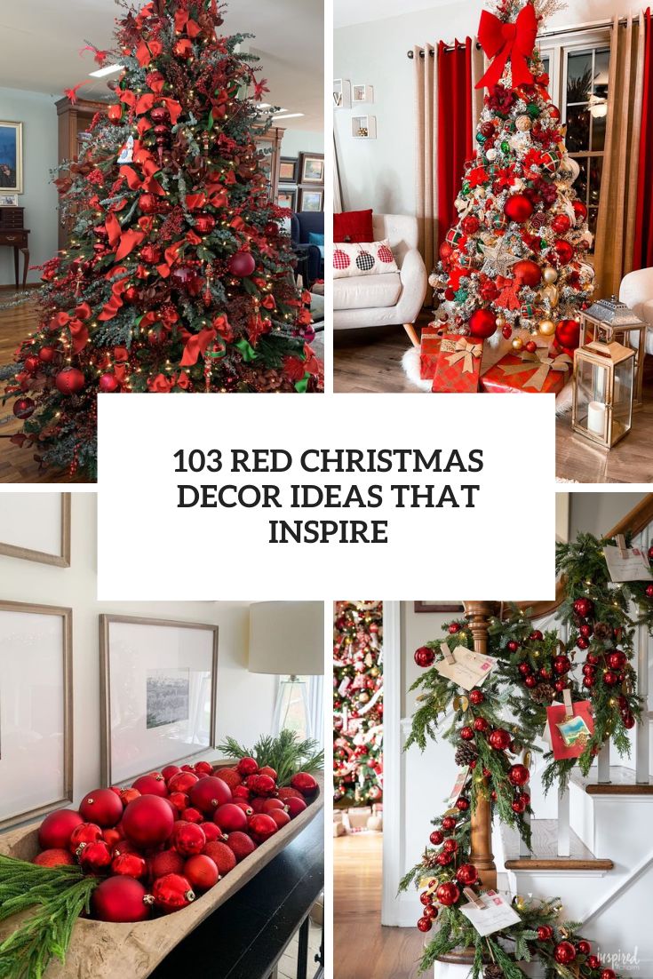 red christmas decor ideas that inspire