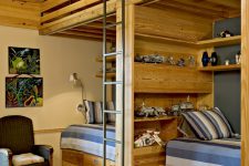 loft-space could be very useful in a boys bedroom
