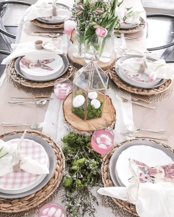 lovely rustic tablescape