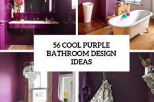 56 cool purple bathroom design ideas cover