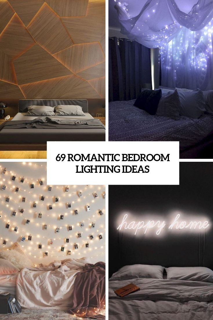 69 Romantic Bedroom Lighting Ideas