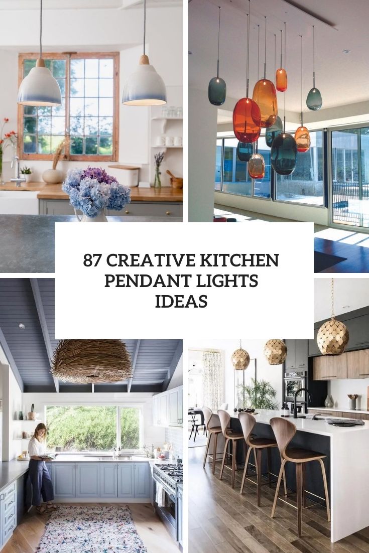 creative kitchen pendant lights ideas