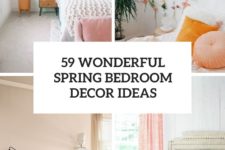 59 wonderful spring bedroom decor ideas cover