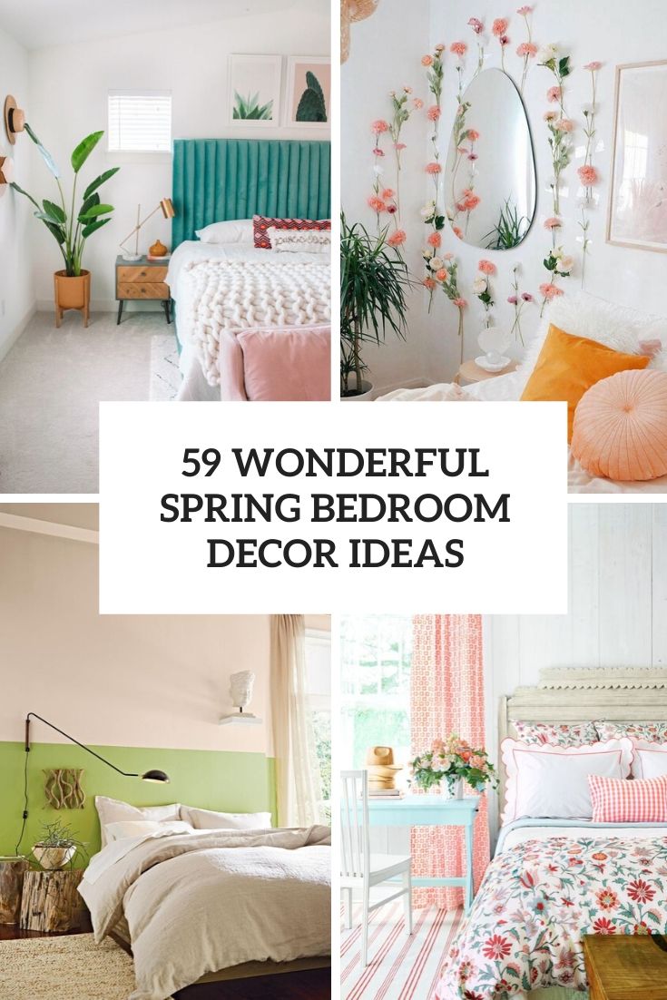 wonderful spring bedroom decor ideas