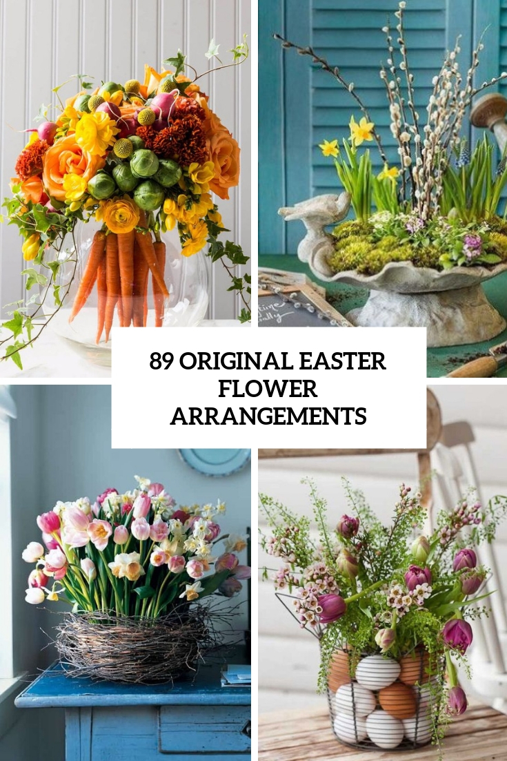 89 Original Easter Flower Arrangements