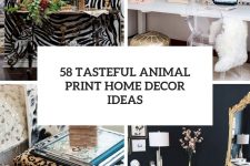 58 tasteful animal print home decor ideas cover