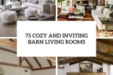 75 cozy and inviting barn living rooms cover