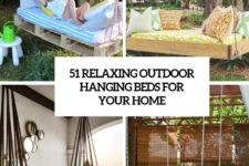 51 relaxing outdoor hanging beds for your home cover