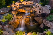 such beautiful water feature would become a perfect addition to an area near your terrace or a gazebo