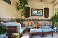 55 charming morocco style patio designs