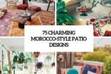 75 charming morocco-style patio designs cover