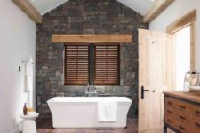 39 cool rustic bathroom designs