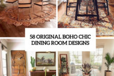 58 original boho chic dining room designs cover