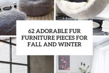 62 adorable fur furniture pieces for fall and winter cover