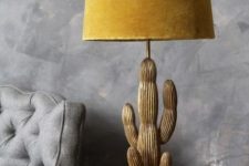 a cactus lamp design