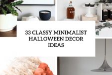 33 classy minimalist halloween decor ideas cover