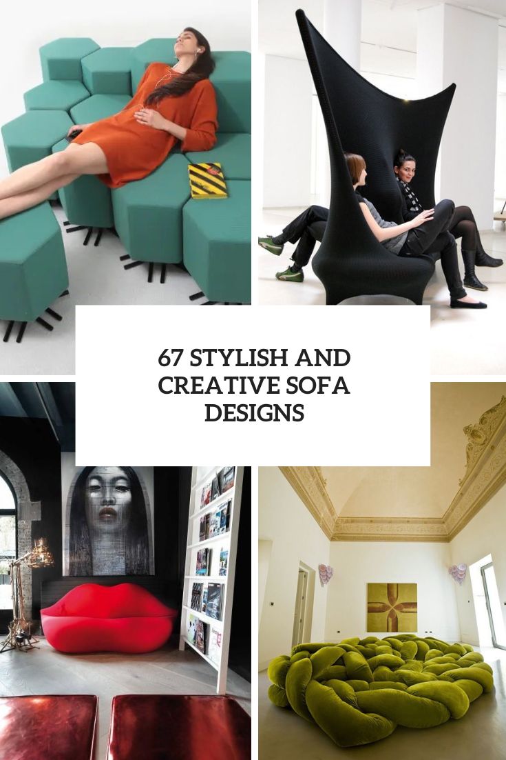 stylish and creative sofa designs