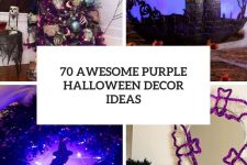 70 awesome purple halloween decor ideas cover