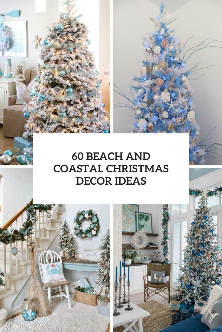 beach and coastal christmas decor ideas