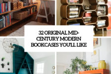 32 original mid-century modern bookcases you’ll like cover