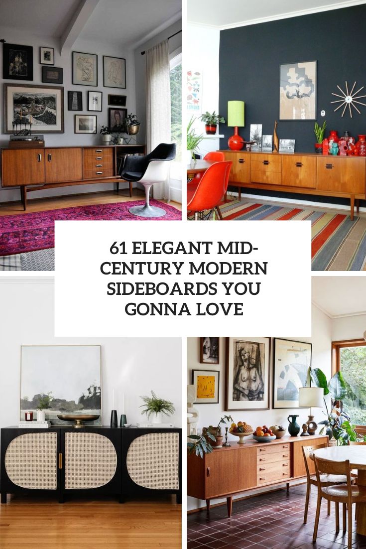 elegant mid century modern sideboards you gonna love