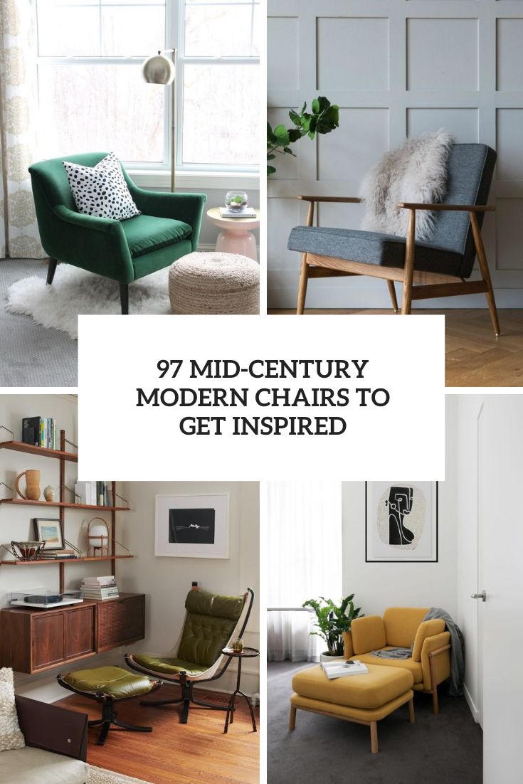 mid century modern chairs to get inspired