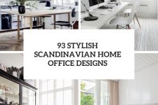 93 stylish scandinavian home office designs cover