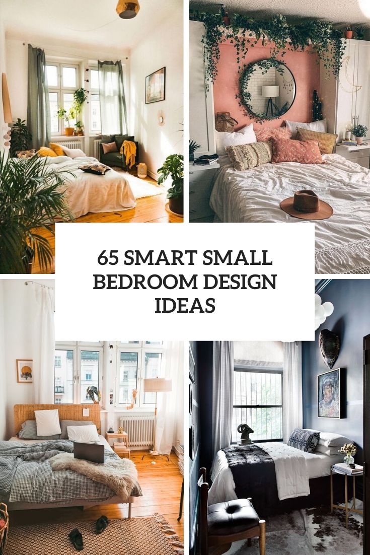 65 Smart Small Bedroom Design Ideas