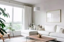 a contemporary living room design