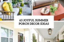 63 joyful summer porch decor ideas cover