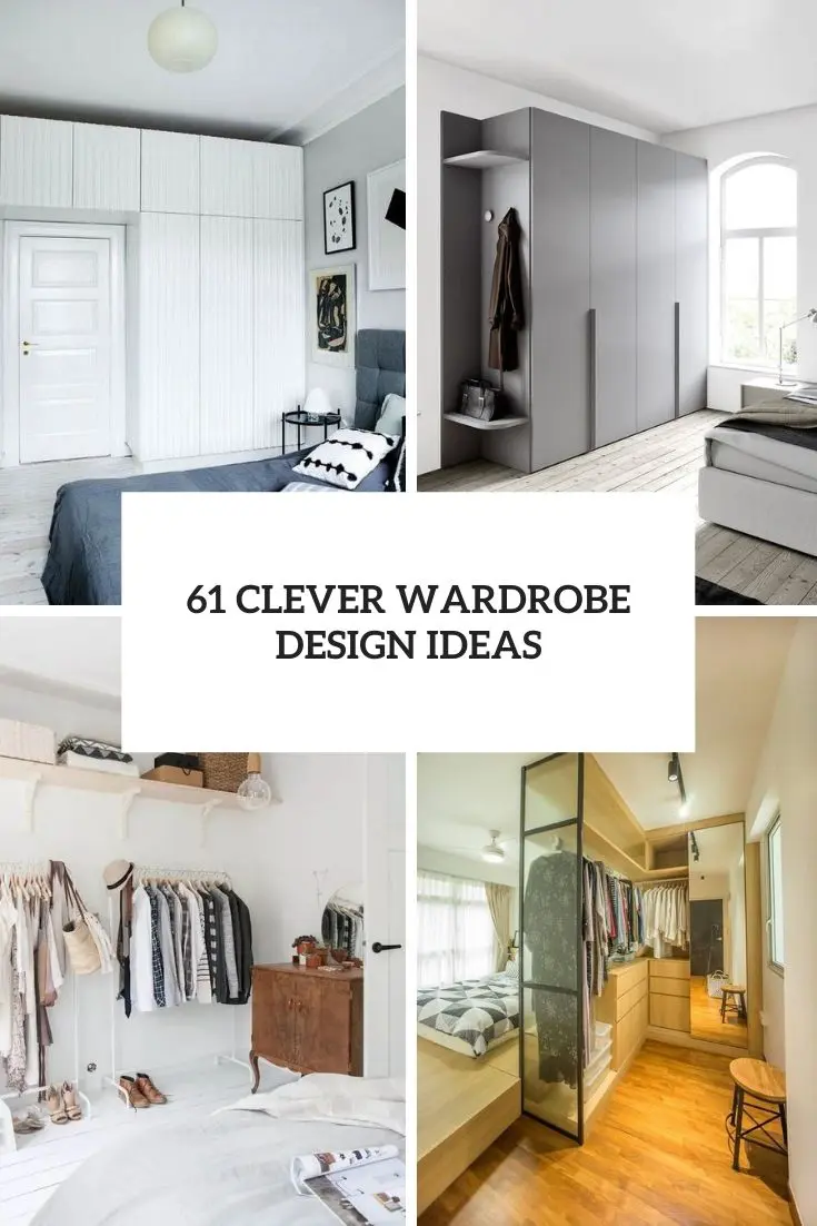 clever wardrobe design ideas